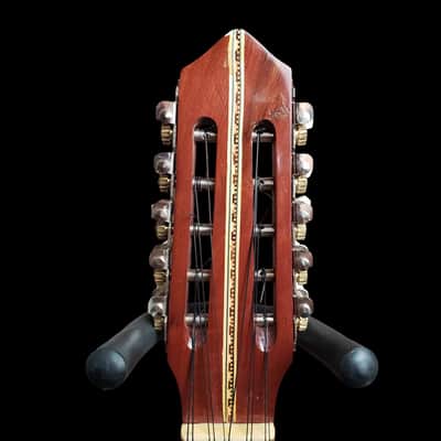 Vegan Bolivian Charango Hand-Carved Wood Back 10 String image 3