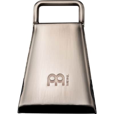 Meinl Handheld 4 1/2 Hand Brushed Steel Finish Bell image 5