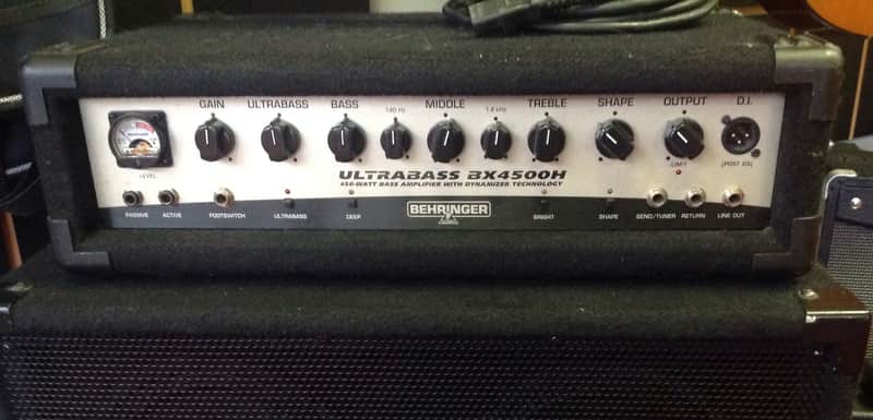 Behringer Ultrabass BX4500H Bass Amp Head image 1