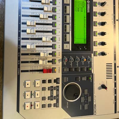 Yamaha AW1600 Professional Audio Workstation 16-Track Digital Recorder 2000s - Silver with 2 E-MU PM5 monitor speakers image 4