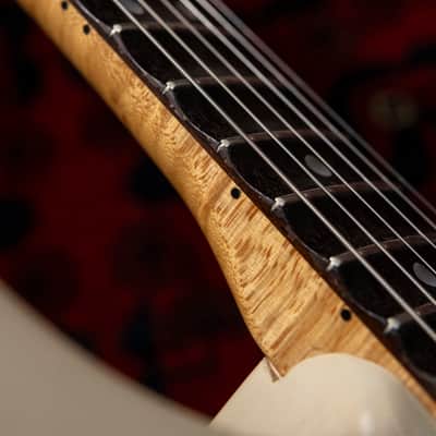 1992 Fender Order ST72 Custom Edition Birdseye Scalloped Partscaster, 1980s Tokai Body, DiMarzio HS-3 image 17