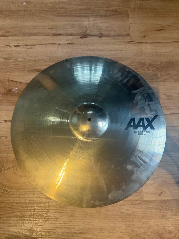 Sabian 21" AAX Raw Bell Dry Ride Cymbal 2019 - Present - Brilliant image 1