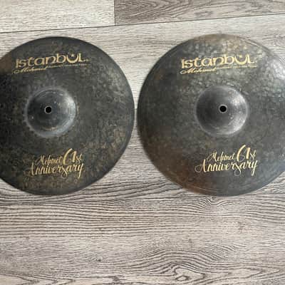 Istanbul Mehmet 13" 61st Anniversary Vintage Hi-Hat Cymbals (Pair) 2010s - Traditional image 1