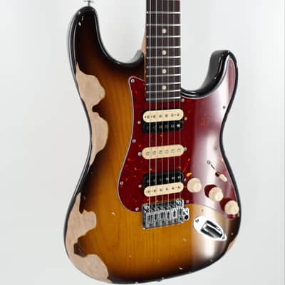 Suhr Ian Thornley Signature Classic S HSH Guitar w/ Premium Gig Bag - Antique Roughneck image 2
