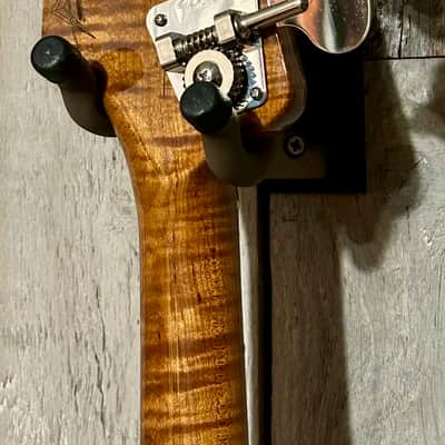 New Fender Custom Shop Artisan Maple Burl Jazz Bass, Rosewood Fingerboard, Aged Natural, Comes With Pro Setup and Ships Fast! image 15