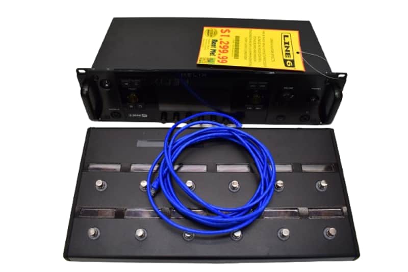 Line 6 Helix Rack Guitar Multi-effects Processor & Helix Control Floor Controller Bundle image 1