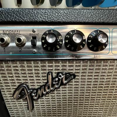 1976 Fender Silverface Vibrolux Reverb 2x10" Combo Amp image 7