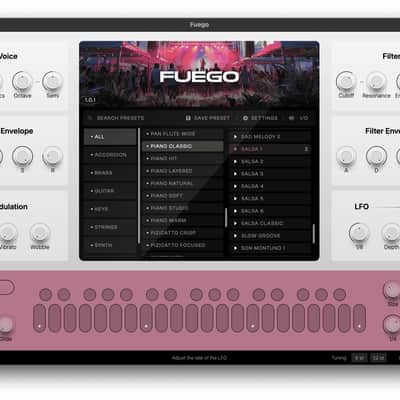 FUEGO Latin Virtual Instrument image 1