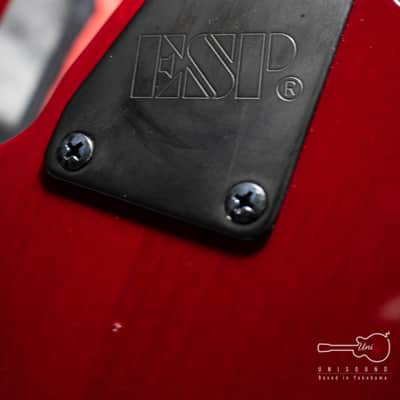 ESP E-DR-II-7st (DIR EN GREY Die Signature MODEL) - See Thru Dark Red image 17