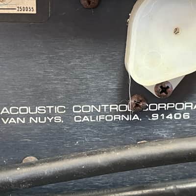Acoustic Model 450 Solid State Amp and Model 400 Cabinet image 12