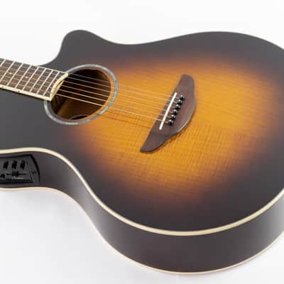 Yamaha APX600FM 2018 Old Violin Sunburst image 11