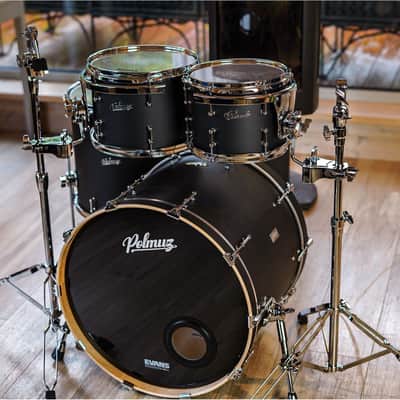 Polmuz Maple Model 1 - 22/10/12/16 - Satin Flat Black Mate Wax image 4