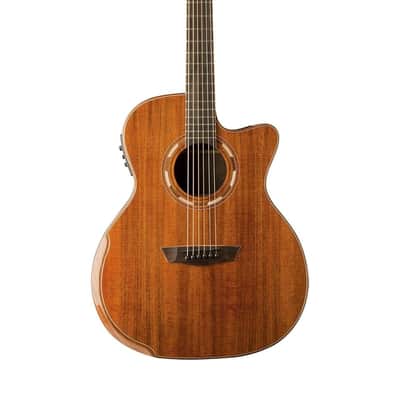 Washburn G55CE Comfort Grand Auditorium Acoustic Electric Guitar (Koa) *USA Small Business* image 3