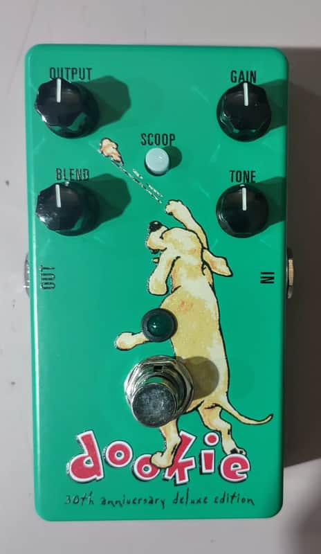 MXR DD30 Green Day Dookie Drive 30th Anniversary Deluxe Edition Distortion Pedal image 1