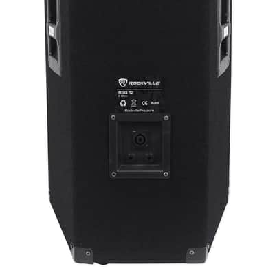 Rockville RSG12 12” 3-Way 1000 Watt 8-Ohm Passive DJ/Pro Audio PA Speaker image 2