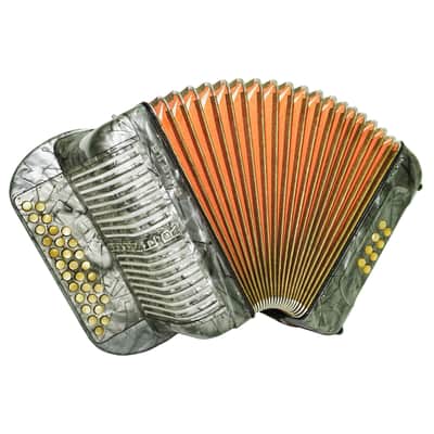 Hohner Club llB Diatonic Squeezebox, German Button Accordion, Harmonika Original Straps 2334, Wonderful sound! image 2