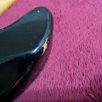 Harmony H-80T Strat Copy 1980s - Black image 10