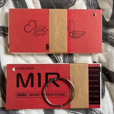 Korg M1R Guide Book NEW and Sealed