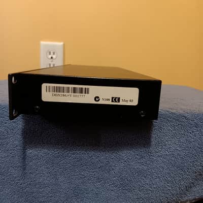 dbx 286A Mic Preamp / Processor 2000s - Black image 8