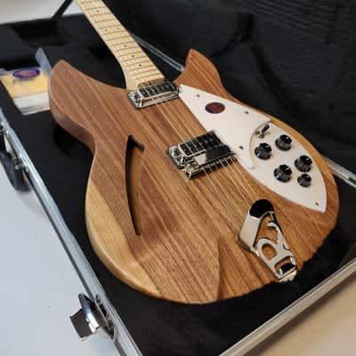 Rickenbacker 330 Electric Guitar, Thin-Line Semi-Acoustic, Walnut, 21 fret, 2 Pickups, Dot inlay, W/Case image 2