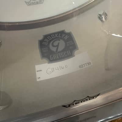Gretsch Brooklyn 5x14 GB4160 Chrome Over Brass Snare Drum image 7