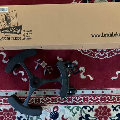 Latch Lake micKing 2200 Microphone Stand 2010s - Chrome image 5