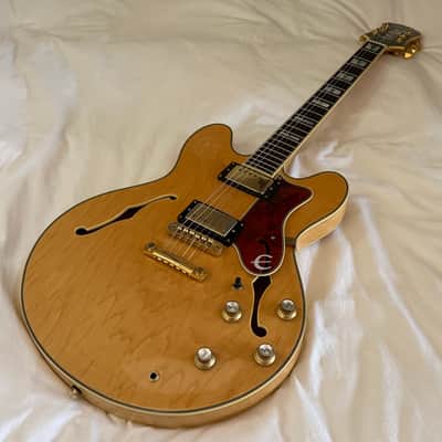 Vintage 1994 Epiphone Sheraton - Made in Korea (MIK) - Natural - Free Pro Setup image 13