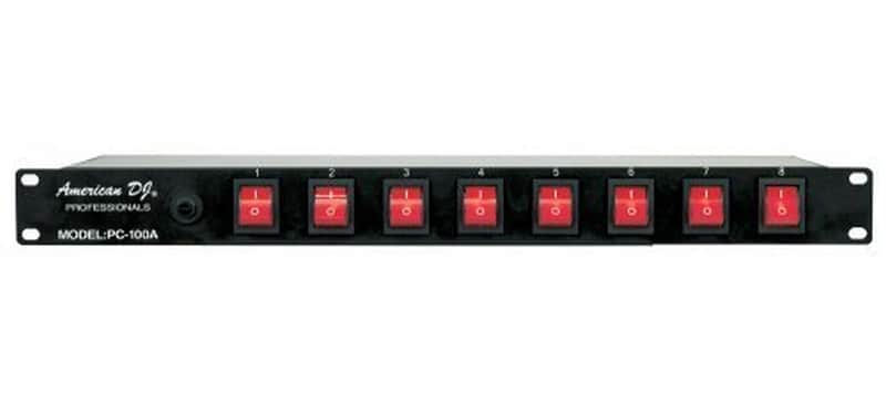 American DJ PC-100A 8-channel Rack Mount Power Switcher (FREE SHIPPING) image 1