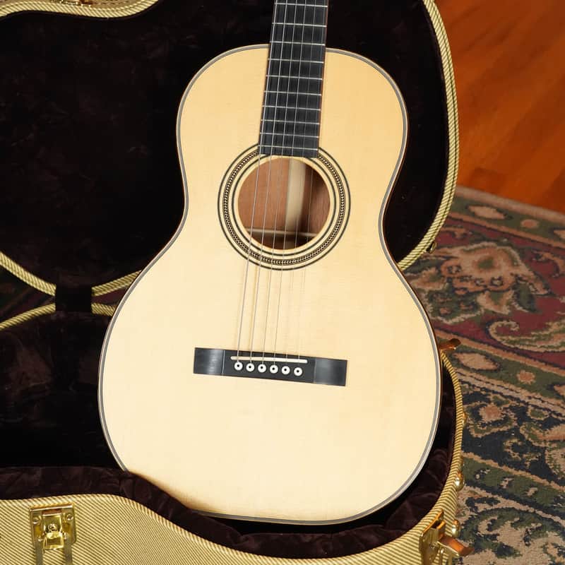 (Used) 2010s Huss & Dalton Model O Engelmann/Mahogany Parlor Acoustic Guitar #3783 image 1