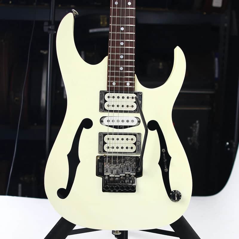 Ibanez PGM30-WH Paul Gilbert Signature with Lo TRS II Tremolo 1995 - 2002 - Vintage White image 1