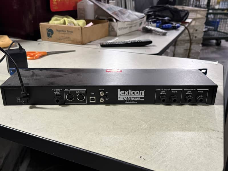 Lexicon MX200 Dual Reverb Effects Processor image 1