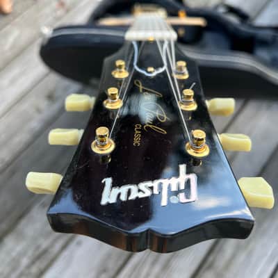 Gibson Les Paul "Black Beauty" 2003 Classic - Ebony with Gold Hardware and Bigsby Tremolo image 4
