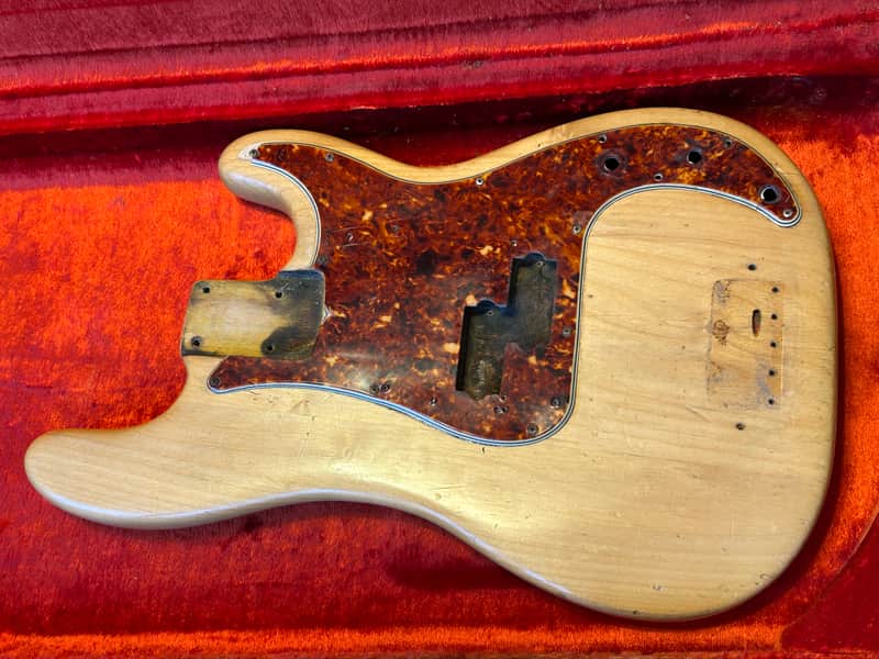 Fender Precision Bass Pickguard 1960 1961 1962 - Tortoise Shell! 100% Original Final Price Drop! image 1