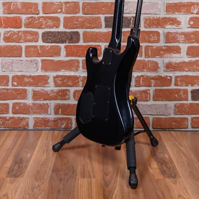 Kramer USA Pacer Carrera Black 1985 w/Hard Shell Case (Refin) image 8