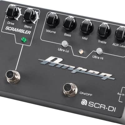 AMPEG SCR-DI BASS DI BOX PEDALIERA BASSO EQUALIZZATORE SCRAMBLER OVERDRIVE XLR OUT image 3