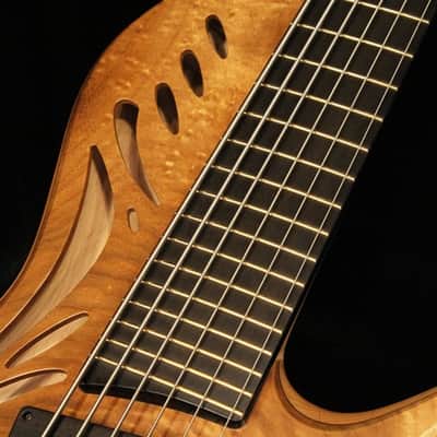 Kenneth Lawrence Instruments Custom Chambered Brase II 6st/33 (Premium Quilted Myrtle Top) image 6