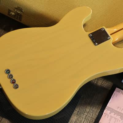2021 Fender Custom Shop Vintage '51 Precision Bass Relic Nocaster Blonde Limited + COA OHSC image 14