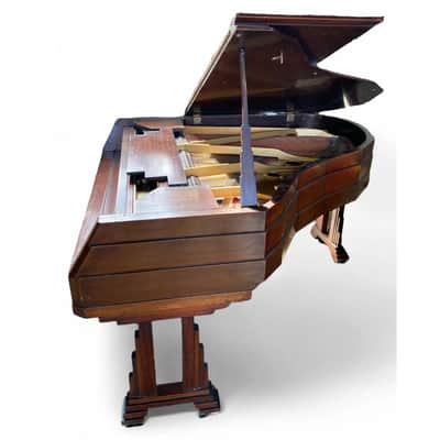 Estey Art Deco walnut 5'3 Baby Grand Piano image 2