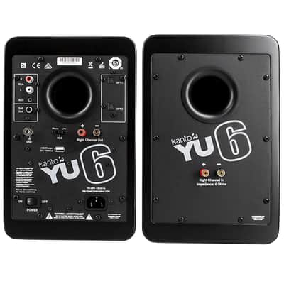 Kanto: YU6 Powered Bookshelf Speakers - Matte Black (YU6MB) image 4