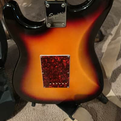 Fender Squire  Stratocaster  with new gigbag and strap image 7