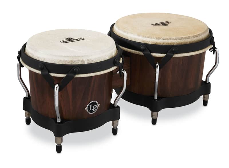 LP Matador M201-WB Whiskey Barrel Bongo Set, 7-1/4" and 8-5/8" image 1