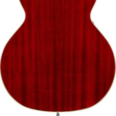 Guild Starfire I DC Left-Handed Semi-Hollow Electric Guitar, Rosewood Fingerboard, Cherry Red image 3