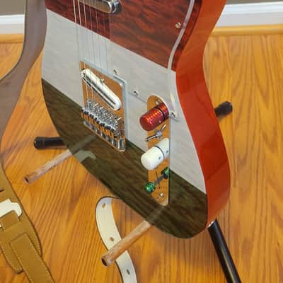 Italian motif T-style guitar 2020 image 3