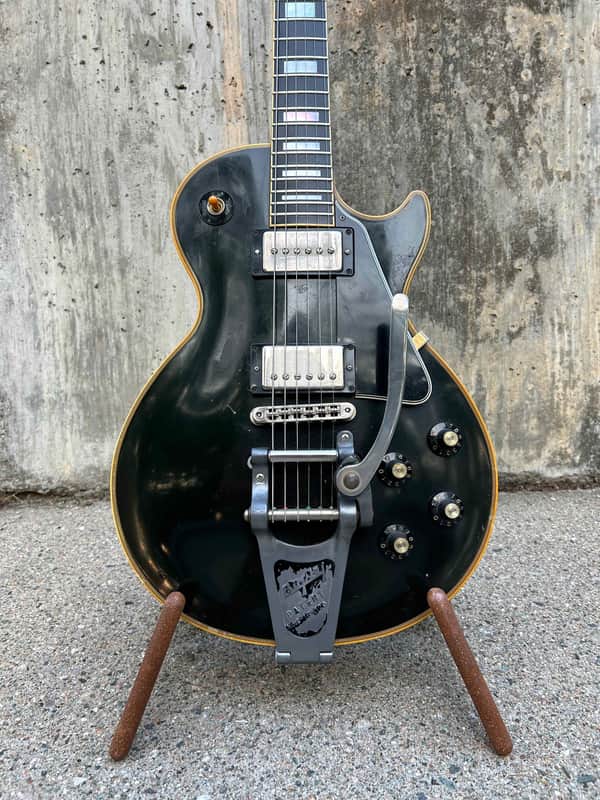 Gibson Reissue '57 Les Paul Custom 1994 - Black image 1