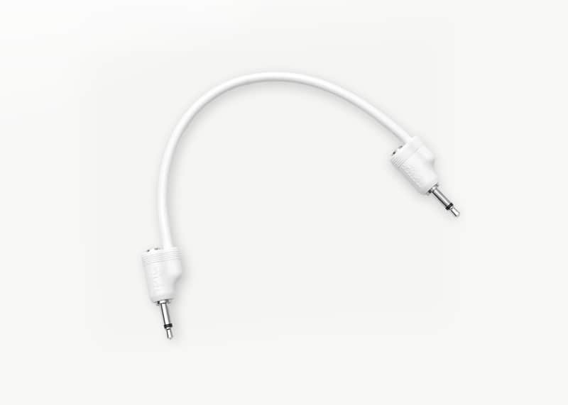 Tiptop Audio White 20cm Stackcable 5 Pack image 1