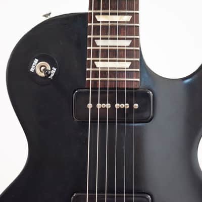 2012 Gibson USA Les Paul 50s Tribute P90 - Black Satin image 18