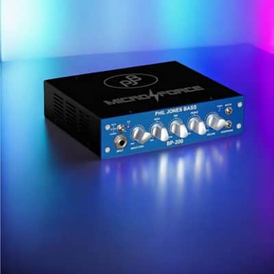 Phil Jones BP-200 200-Watt Compact Bass Amp Head; A bass amp that will fit in your gig bag! The Phil Jones BP-200 amplifier offers 200 watts RMS of power while weighing only 2.5lbs. image 10
