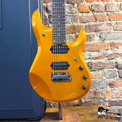 Ernie Ball Music Man JP7 Piezo Electric Seven String Guitar w/OHSC (2006 - Desert Gold)