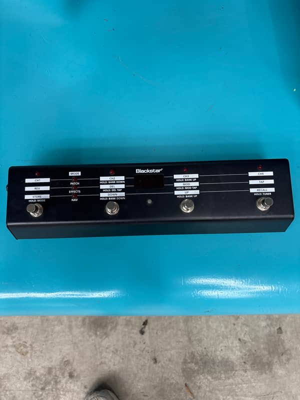 Blackstar IDFS10 Multi-Function Footswitch for ID Series Amps 2010s - Black image 1