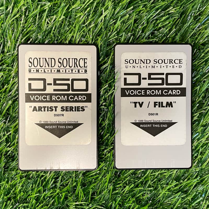 Sound Source Roland D-50 ROM Cards 1989 image 1